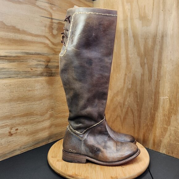 Bed Stu Manchester Tall Soft Leather Boots - Picture 1 of 13